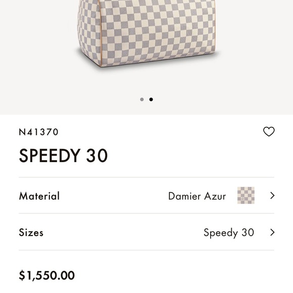 Beautiful Louis Vuitton Speedy 30 Handbag. - Picture 6 of 16